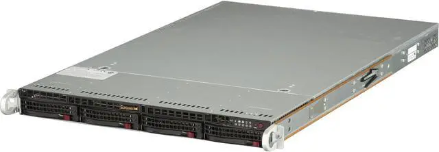Main image of SUPERMICRO SYS-6017R-N3RF4+ 1U Rackmount Server Barebone Dual LGA 2011 Intel C606 DDR3 1600/1333/1066/800
