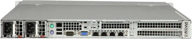 Alt view image 4 of 7 - SUPERMICRO SYS-6017R-N3RF4+ 1U Rackmount Server Barebone Dual LGA 2011 Intel C606 DDR3 1600/1333/1066/800