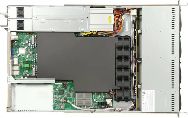 Alt view image 6 of 7 - SUPERMICRO SYS-6017R-N3RF4+ 1U Rackmount Server Barebone Dual LGA 2011 Intel C606 DDR3 1600/1333/1066/800