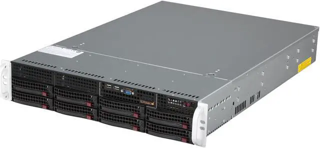 Main image of SUPERMICRO SYS-6027R-3RF4+ 2U Rackmount Server Barebone Dual LGA 2011 Intel C606 DDR3 1600/1333/1066/800