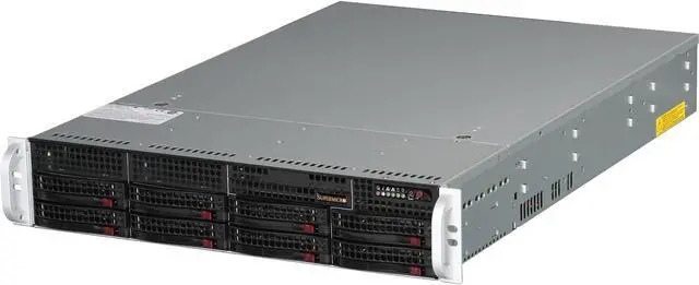 Main image of SUPERMICRO SYS-6027R-N3RF 2U Rackmount Server Barebone Dual LGA 2011 Intel C606 DDR3 1600/1333/1066/800