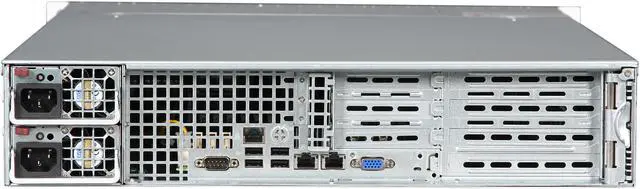 Alt view image 4 of 7 - SUPERMICRO SYS-6027R-N3RF 2U Rackmount Server Barebone Dual LGA 2011 Intel C606 DDR3 1600/1333/1066/800
