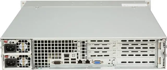 Alt view image 4 of 8 - SUPERMICRO SYS-2027R-WRF 2U Rackmount Server Barebone Dual LGA 2011 Intel C602 DDR3 1600/1333/1066/800