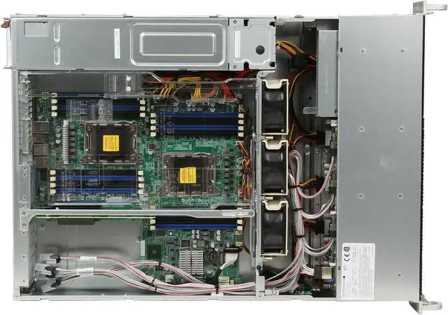 Alt view image 6 of 8 - SUPERMICRO SYS-2027R-WRF 2U Rackmount Server Barebone Dual LGA 2011 Intel C602 DDR3 1600/1333/1066/800