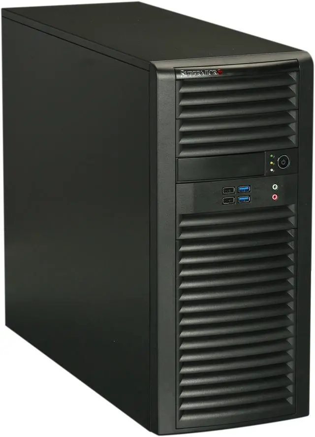 Main image of SUPERMICRO SYS-5037A-i Mid-Tower Server Barebone LGA 2011 Intel C602 1866 / 1600 / 1333 / 1066 MHz ECC DDR3 SDRAM 72-bit, 240-pin gold-plated DIMMs