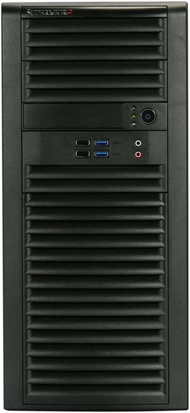 Alt view image 2 of 9 - SUPERMICRO SYS-5037A-i Mid-Tower Server Barebone LGA 2011 Intel C602 1866 / 1600 / 1333 / 1066 MHz ECC DDR3 SDRAM 72-bit, 240-pin gold-plated DIMMs