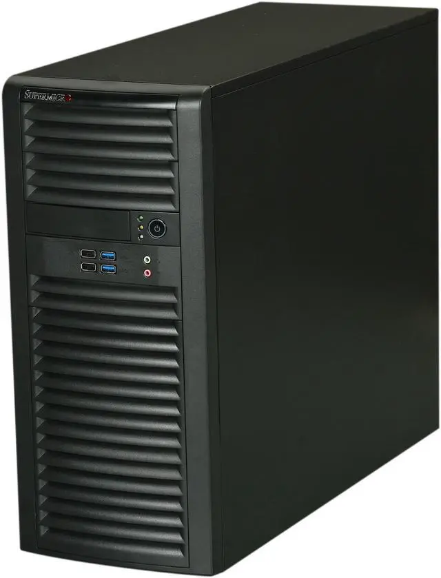 Alt view image 3 of 9 - SUPERMICRO SYS-5037A-i Mid-Tower Server Barebone LGA 2011 Intel C602 1866 / 1600 / 1333 / 1066 MHz ECC DDR3 SDRAM 72-bit, 240-pin gold-plated DIMMs