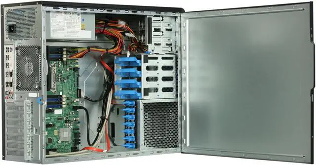 Alt view image 5 of 9 - SUPERMICRO SYS-5037A-i Mid-Tower Server Barebone LGA 2011 Intel C602 1866 / 1600 / 1333 / 1066 MHz ECC DDR3 SDRAM 72-bit, 240-pin gold-plated DIMMs