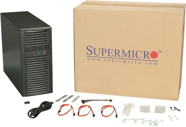 Alt view image 9 of 9 - SUPERMICRO SYS-5037A-i Mid-Tower Server Barebone LGA 2011 Intel C602 1866 / 1600 / 1333 / 1066 MHz ECC DDR3 SDRAM 72-bit, 240-pin gold-plated DIMMs