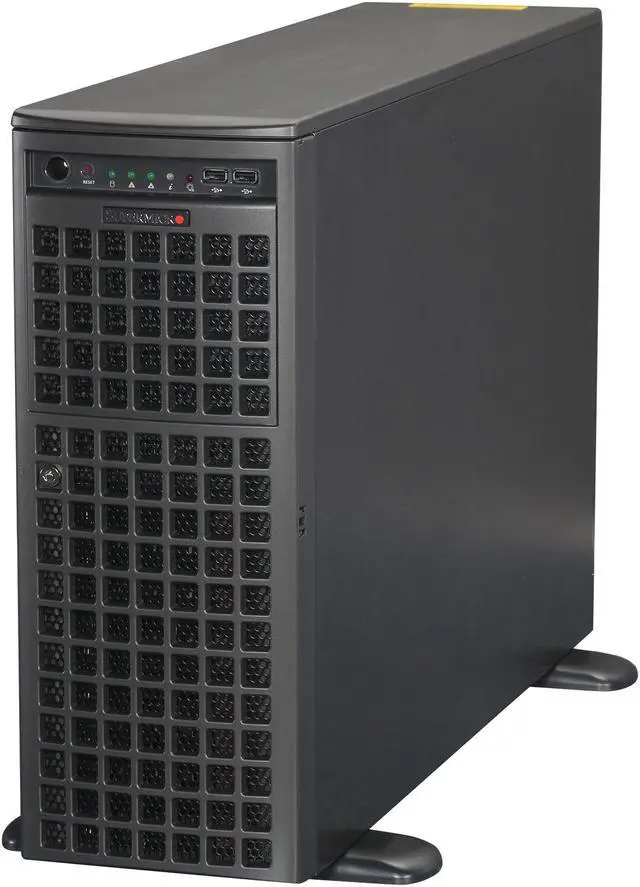 Alt view image 3 of 9 - SUPERMICRO SYS-7047GR-TPRF 4U Rackmountable / Tower Server Barebone Dual LGA 2011 Intel C602 DDR3 1333/1066/800