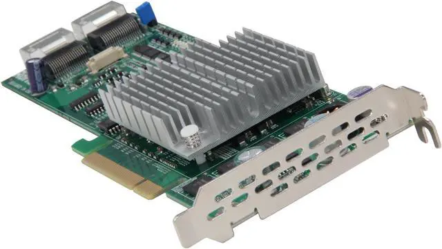 Main image of SUPERMICRO AOC-USASLP-S8iR PCI Express Low Profile SATA / SAS Controller Card