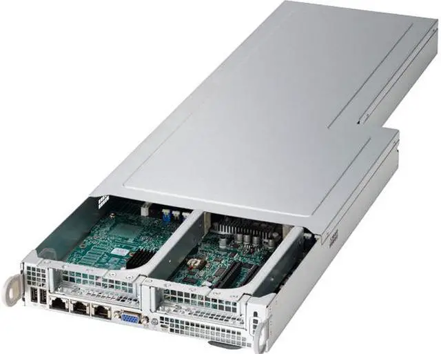 Main image of SUPERMICRO SYS-F617R2-FT 4U Rackmount Server Barebone (8 Nodes) Dual LGA 2011 Intel C602 DDR3 1600/1333/1066/800