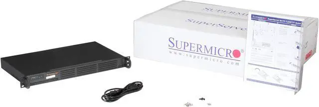 Alt view image 7 of 7 - SUPERMICRO SYS-5017P-TF 1U Rackmount Server Barebone BGA-1023 Intel QM77 DDR3 1333/1066/800