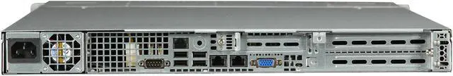Alt view image 4 of 7 - SUPERMICRO SYS-6017R-NTF 1U Rackmount Server Barebone Dual LGA 2011 Intel C602 DDR3 1600/1333/1066/800