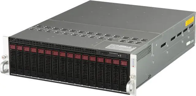 Main image of SUPERMICRO SYS-5037MR-H8TRF 3U Rackmount Server Barebone (8 Nodes) LGA 2011 Intel C602J DDR3 1866/1600/1333/1066