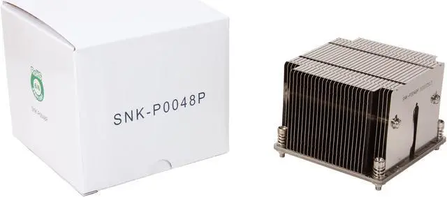 Alt view image 6 of 6 - SUPERMICRO SNK-P0048P X9 2U Passive CPU Heat Sink