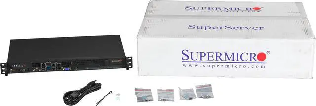 Alt view image 7 of 7 - SUPERMICRO SYS-5018A-FTN4 1U Rackmount Server Barebone FCBGA 1283 DDR3 1600 / 1333