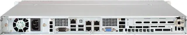 Alt view image 2 of 3 - SUPERMICRO SYS-5018A-MHN4 1U Rackmount Server Barebone (Black) FCBGA 1283 DDR3 1600/1333