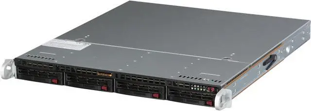 Main image of SUPERMICRO SYS-5018A-MLHN4 1U Rackmount Server Barebone (Black) FCBGA 1283 DDR3 1600/1333