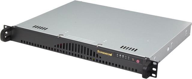 SUPERMICRO SYS-5018A-MLTN4 1U Rackmount Server Barebone (Black) FCBGA 1283  DDR3 1600/1333 Server Barebones