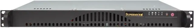 Alt view image 2 of 7 - SUPERMICRO SYS-5018A-MLTN4 1U Rackmount Server Barebone (Black) FCBGA 1283 DDR3 1600/1333