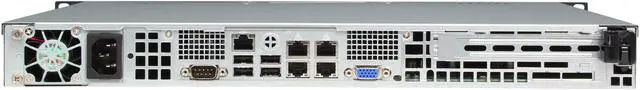 Alt view image 4 of 7 - SUPERMICRO SYS-5018A-MLTN4 1U Rackmount Server Barebone (Black) FCBGA 1283 DDR3 1600/1333