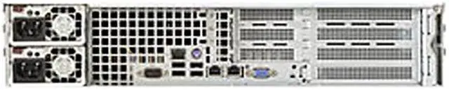 Alt view image 2 of 2 - SUPERMICRO SYS-6027B-URF 2U Rackmount Server Barebone Dual LGA 1356 Intel C602 DDR3 1600/1333/1066/800