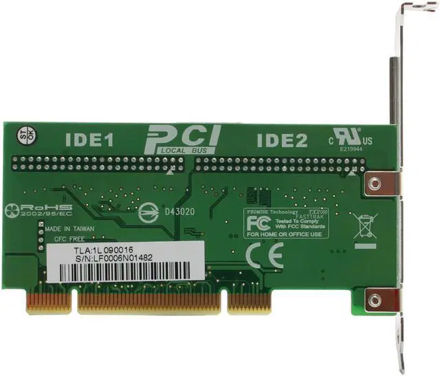 Alt view image 4 of 5 - PROMISE FastTrak TX2000 PCI IDE Controller Card - OEM