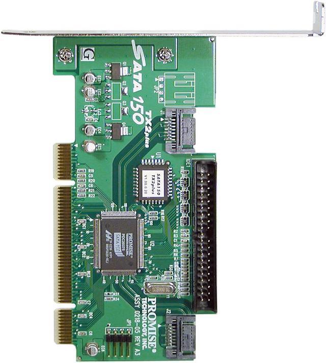 PROMISE SATA150 TX2plus PCI SATA / IDE Controller Card