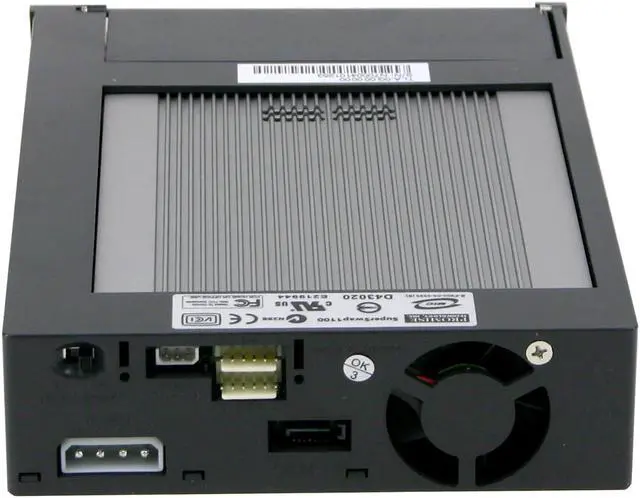 Alt view image 2 of 5 - PROMISE SuperSwap 1100 CHRCL Charcoal Hot-Swap Drive Enclosure for Serial ATA/3G Hard Drives
