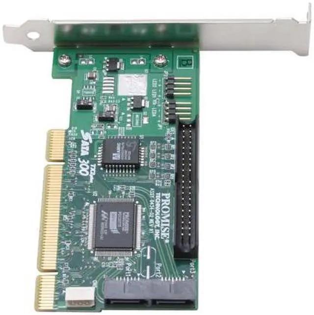 Alt view image 2 of 4 - PROMISE SATA300 TX2plus PCI SATA II (3.0Gb/s) Cost-effective Controller Card - OEM