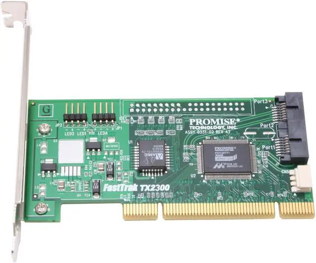 Alt view image 2 of 3 - PROMISE FastTrak TX2300 PCI SATA II 2-Port Controllers Card - Bare card only - OEM