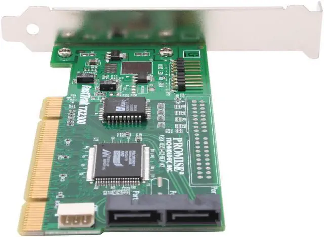 Alt view image 3 of 3 - PROMISE FastTrak TX2300 PCI SATA II 2-Port Controllers Card - Bare card only - OEM