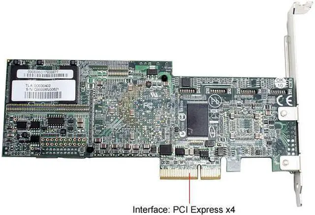 Alt view image 4 of 7 - PROMISE SUPERTRAK EX4350 Native PCIe x4 host interface SATA II (3.0Gb/s) High-Performance Controller Card