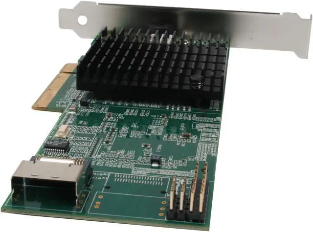 Alt view image 4 of 7 - PROMISE STEX4650 PCI Express SATA / SAS Controller Card