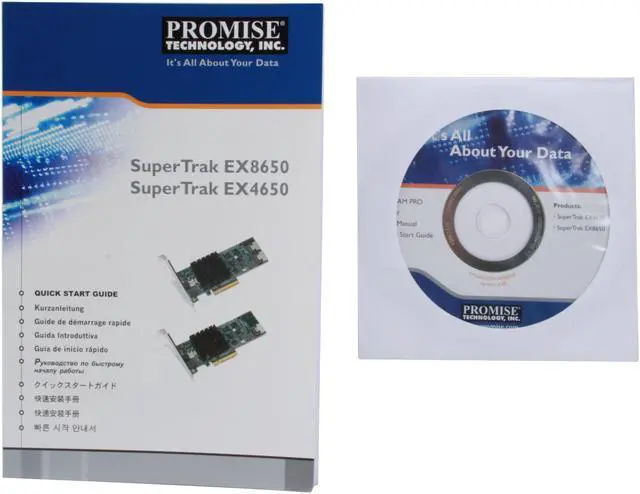 Alt view image 5 of 7 - PROMISE STEX4650 PCI Express SATA / SAS Controller Card