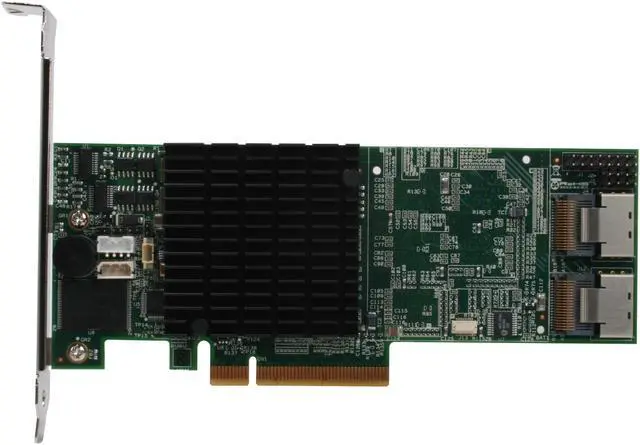 Alt view image 3 of 8 - PROMISE STEX8650 PCI Express SATA / SAS Controller Card