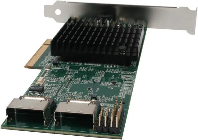 Alt view image 5 of 8 - PROMISE STEX8650 PCI Express SATA / SAS Controller Card