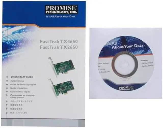 Alt view image 7 of 8 - PROMISE FTTX4650 PCI Express SATA / SAS Controller Card
