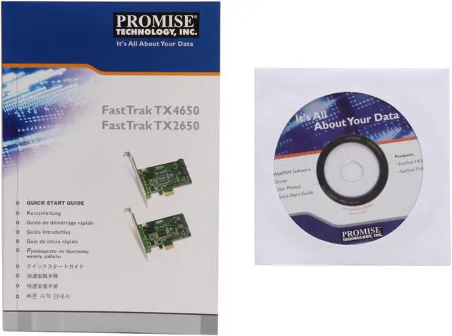 Alt view image 6 of 7 - PROMISE FastTrak TX4650 PCI Express SATA / SAS Controller Card