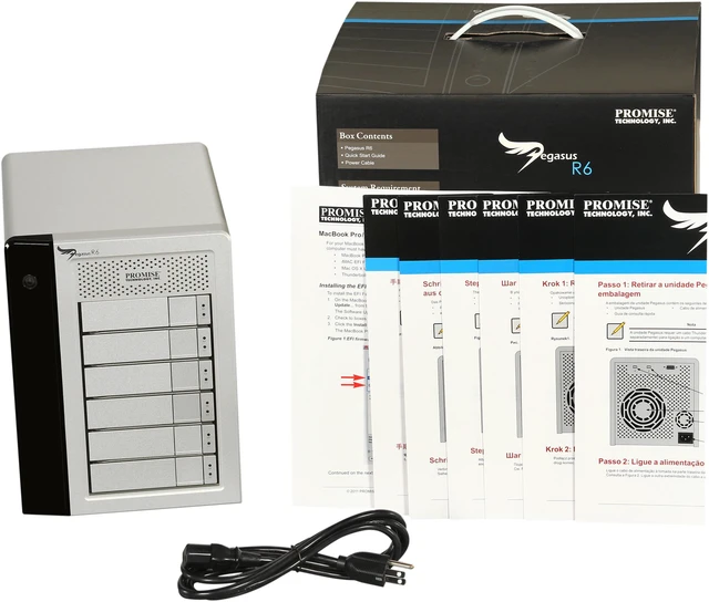 Pegasus R6 PROMISE Pegasus R6 PR6HD18TUS RAID Sub-System (18TB) - Newegg.com