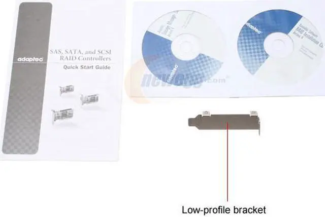 Alt view image 4 of 5 - Adaptec 2170000-R PCI-X 64-bit/133 MHz SATA II (3.0Gb/s) RAID 2820SA SGL/256