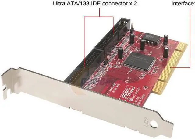 Alt view image 2 of 3 - Adaptec 2126700-R PCI IDE Controller Card