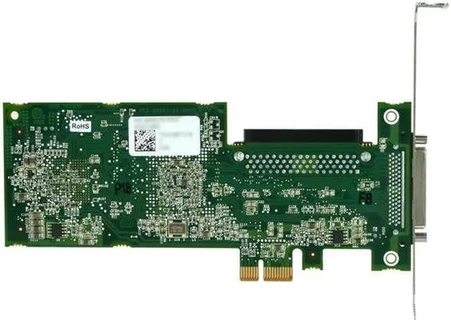Alt view image 4 of 5 - Adaptec SCSI Card 29320LPE 2248700-R PCIe x1 Controller Card, Single