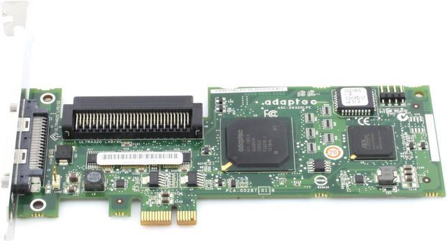 Adaptec SCSI Card 29320LPE 2248700-R PCIe x1 Controller Card