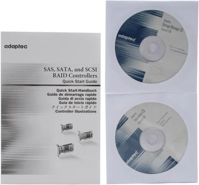 Alt view image 7 of 8 - Adaptec 2251900-R PCIe x4 SATA / SAS 3405 SGL/128
