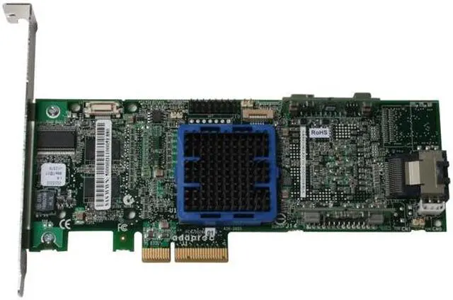 Alt view image 2 of 4 - Adaptec 2251800-R PCIe x4 SATA / SAS 3405 KIT Controller Card
