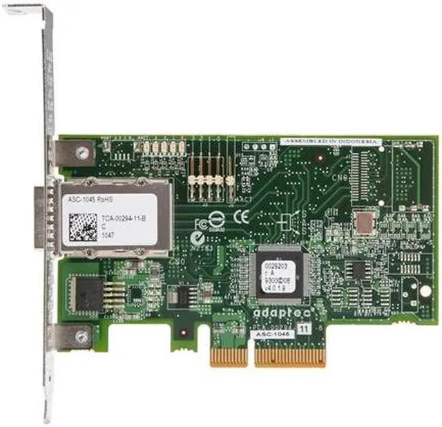 Alt view image 3 of 5 - Adaptec 1045 2259500-R SATA/SAS 4 external ports non-RAID Unified Serial HBA Card