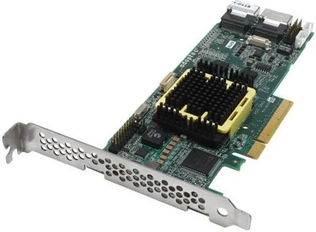Main image of Adaptec RAID 5805 2244300-R SATA/SAS 8 internal ports w/ 512MB cache memory Controller Card, Single