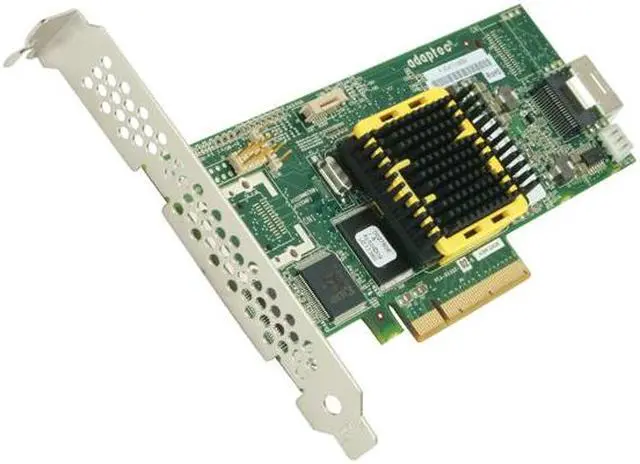 Main image of Adaptec RAID 2405 2260200-R SATA/SAS 4 internal ports w/ 128MB cache memory Controller Card, Single
